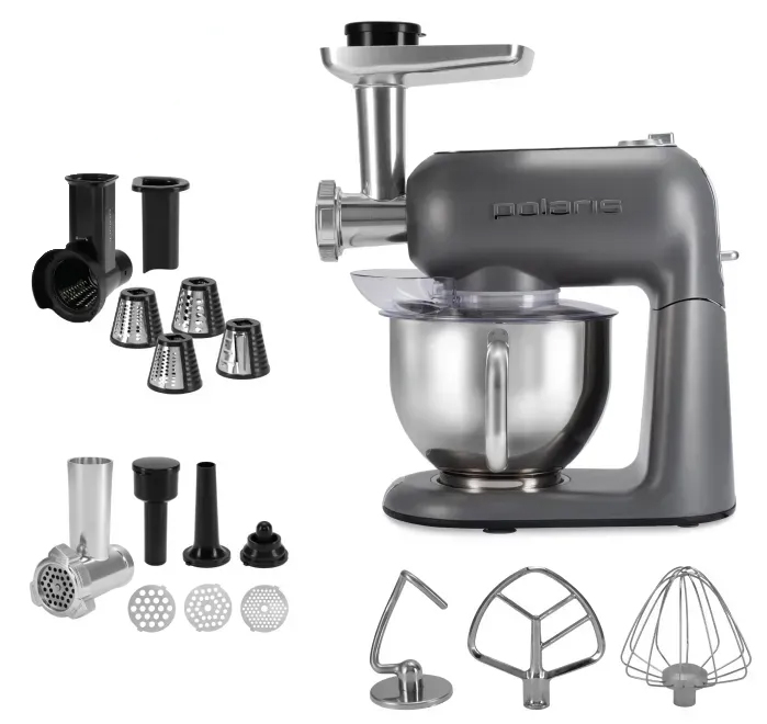 Кухонна машина Polaris PKM 2204L Graphite - Фото 1