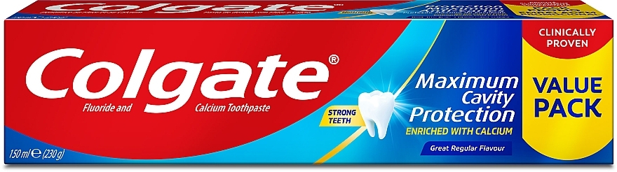 Зубная паста Colgate Максимальная защита от кариеса 150 мл (6920354826177) - Фото 1