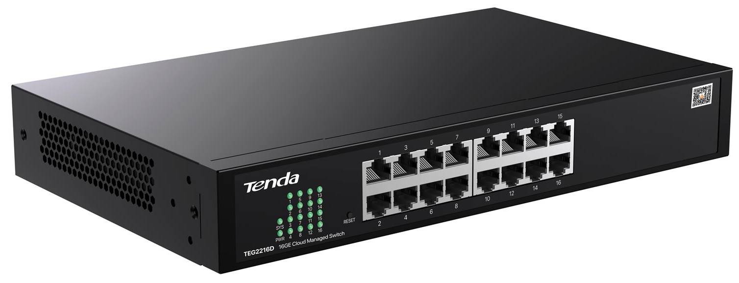 Коммутатор локальной сети (Switch) Tenda TEG2216D - Фото 1