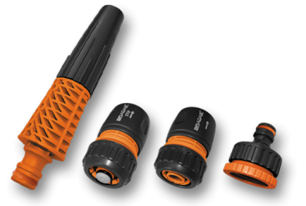 Набір для поливу BRADAS 4 ел. 1/2" BLACK LINE (ECO-PWB5500-12) - Фото 1