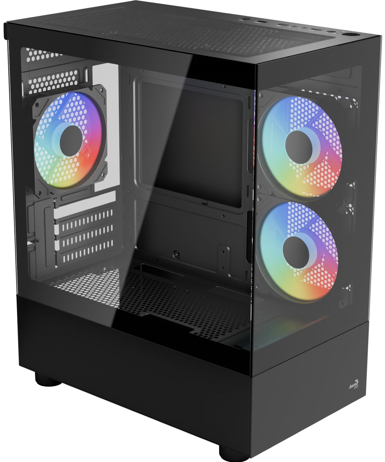 Корпус AEROCOOL Viewport Mini-G-BK-v2 (ACCM-ES09133.11) Black без БП - Фото 1