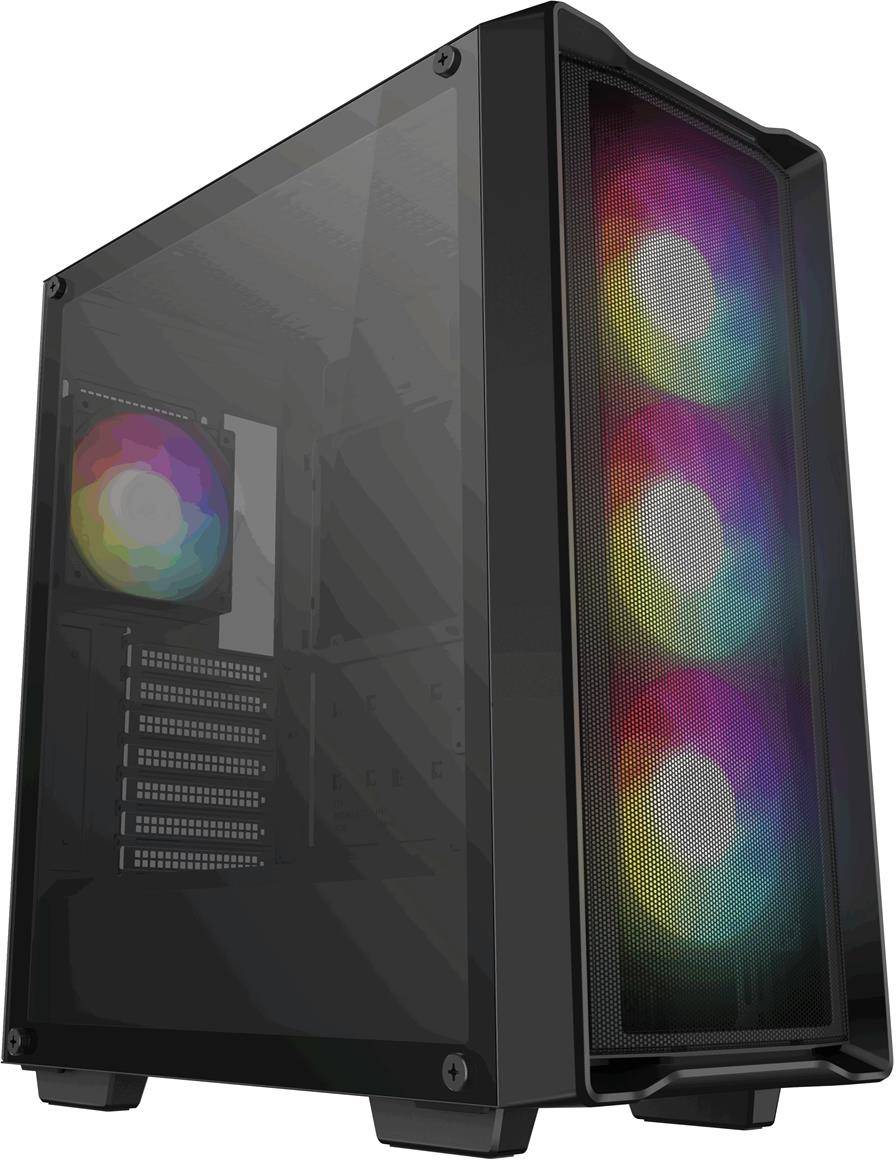 Корпус Deepcool CC560 Mesh V2 Black (R-CC560-BKAMA4-G-2) без БП - Фото 1