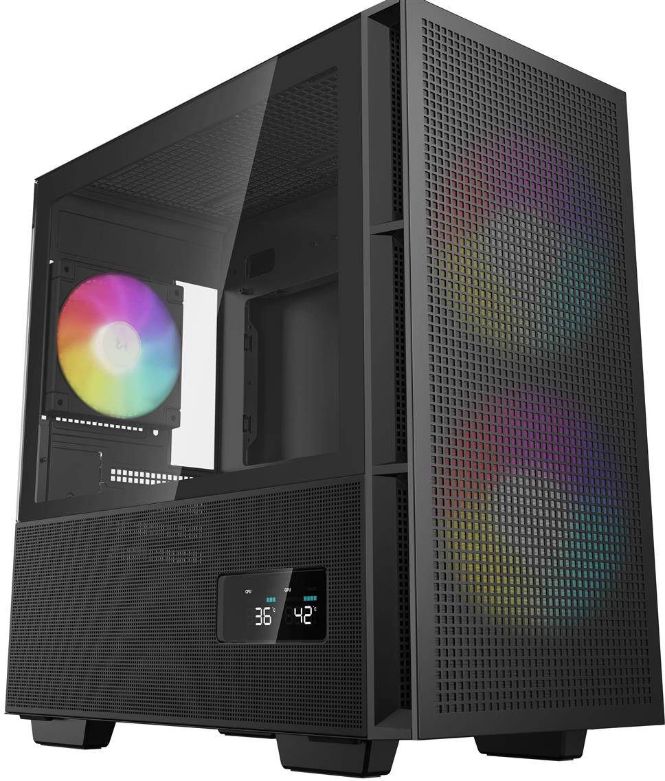 Корпус Deepcool CH360 Digital Black (R-CH360-BKAPE3D-G-1) без БП - Фото 1