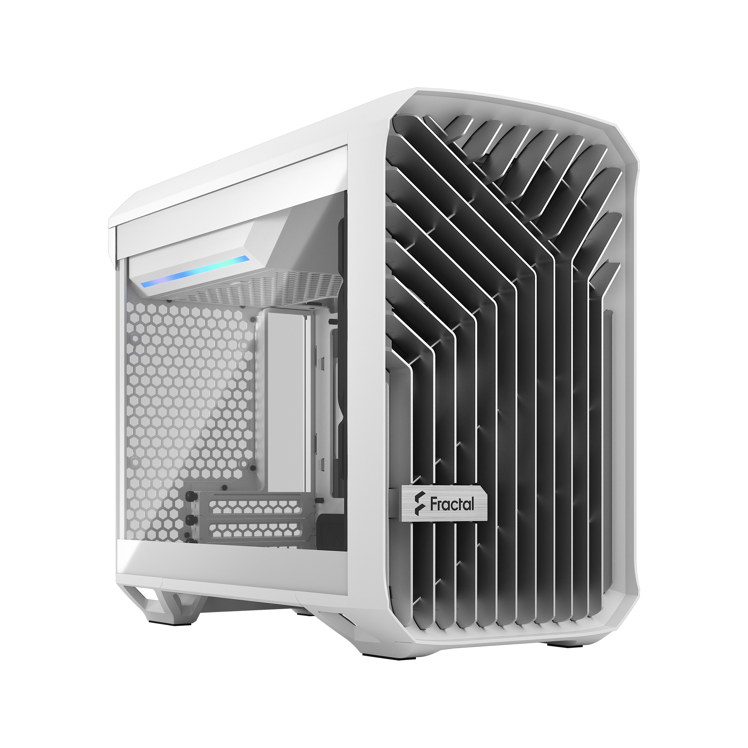 Корпус Fractal design Torrent Nano White TG Clear ti (FD-C-TOR1N-03) без БП - Фото 1