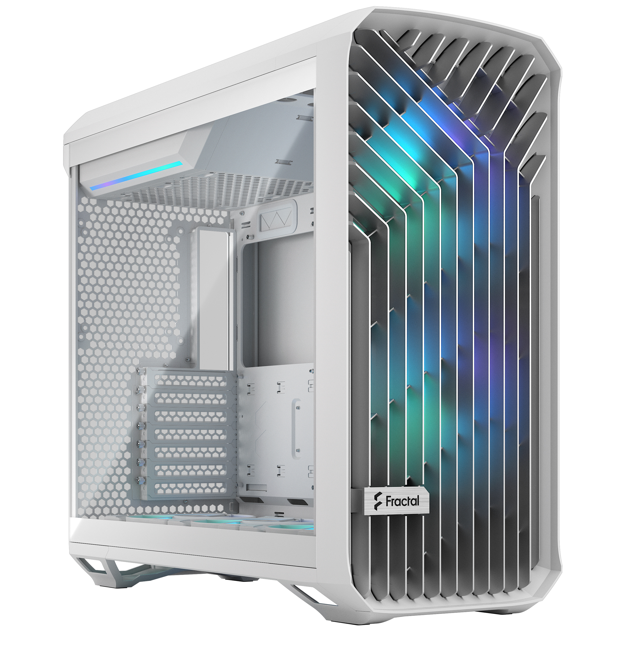 Корпус Fractal design Torrent RGB White TG clear tin (FD-C-TOR1A-07) - Фото 1