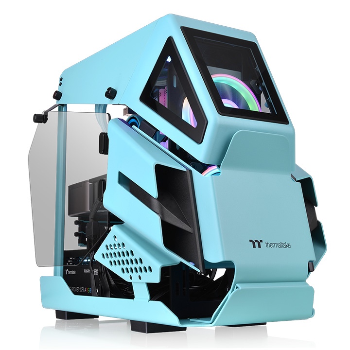 Корпус Thermaltake AH T200 Turquoise (CA-1R4-00SBWN-00) - Фото 1