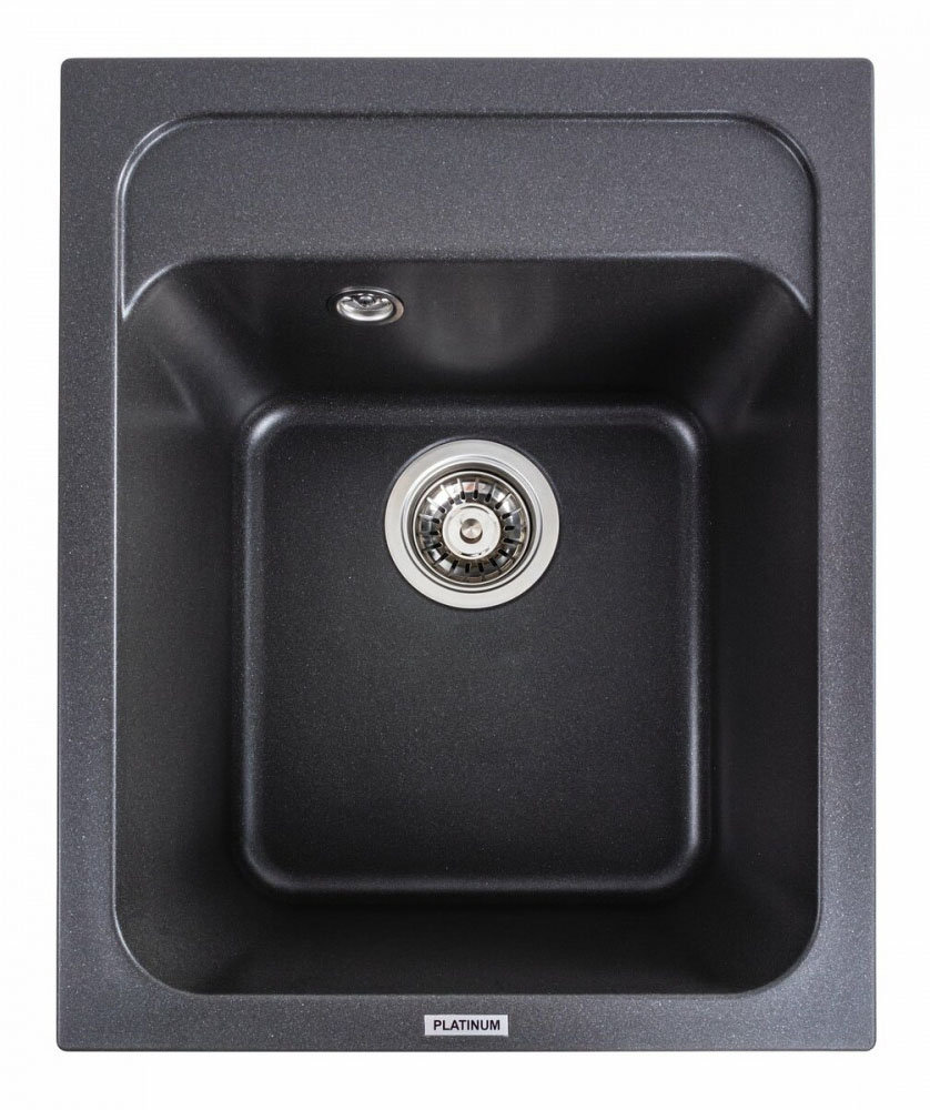 Мойка кухонная Platinum 4050 KORRADO матовый Морион - Фото 1