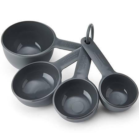 Набір ложок мірних KitchenAid Coreline 4 шт. (KQG058OHCGG) - Фото 1