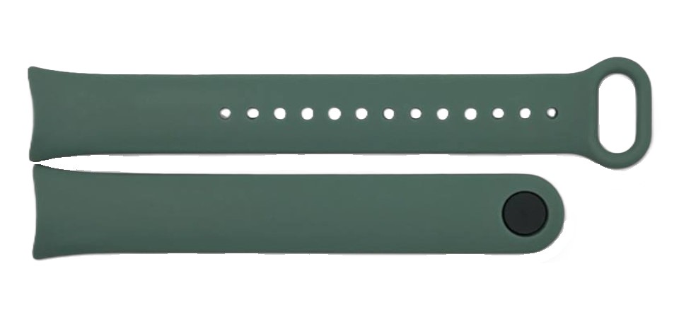 Ремешок для фитнес-браслета BeCover for Xiaomi Mi Smart Band 10 Pine-Green (713604) - Фото 1