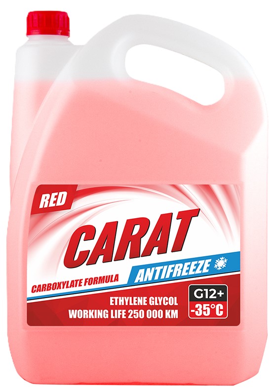 Антифриз Carat G12+ Red 4,3 кг (KR82363) - Фото 1