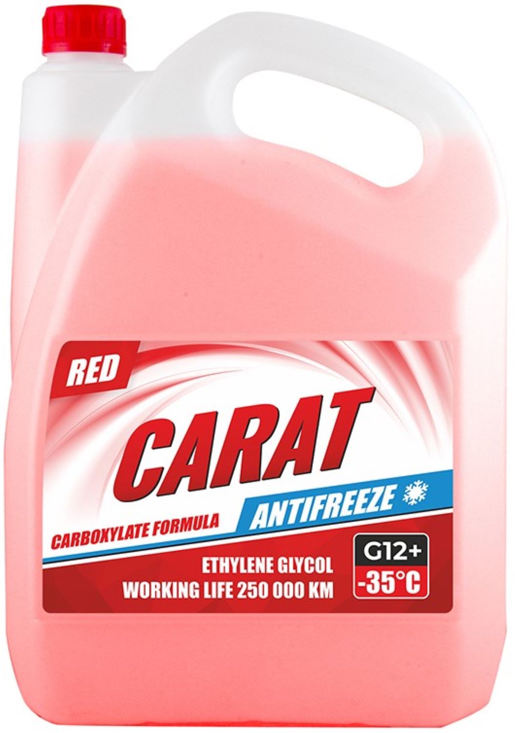 Антифриз Carat G12+ Red 9 кг (KR82400) - Фото 1