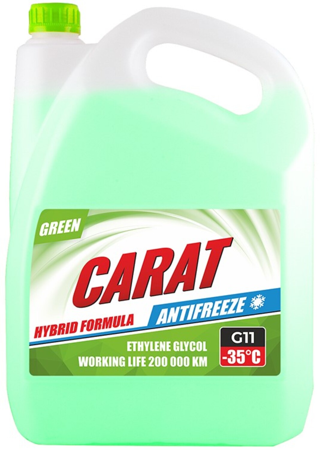 Антифриз Carat G11 Green 9 кг (KR82424) - Фото 1