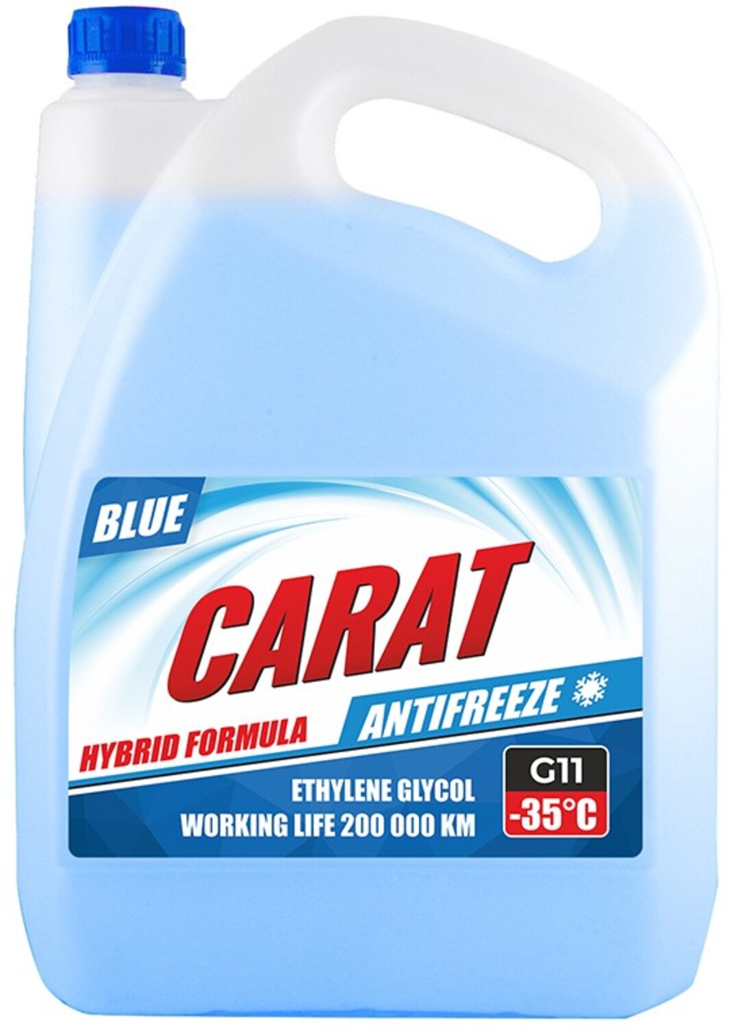 Антифриз Carat G11 Blue 9 кг (KR82431) - Фото 1