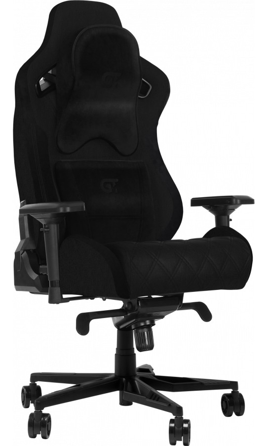 Кресло для геймеров GT Racer X-0724 Fabric Black - Фото 1