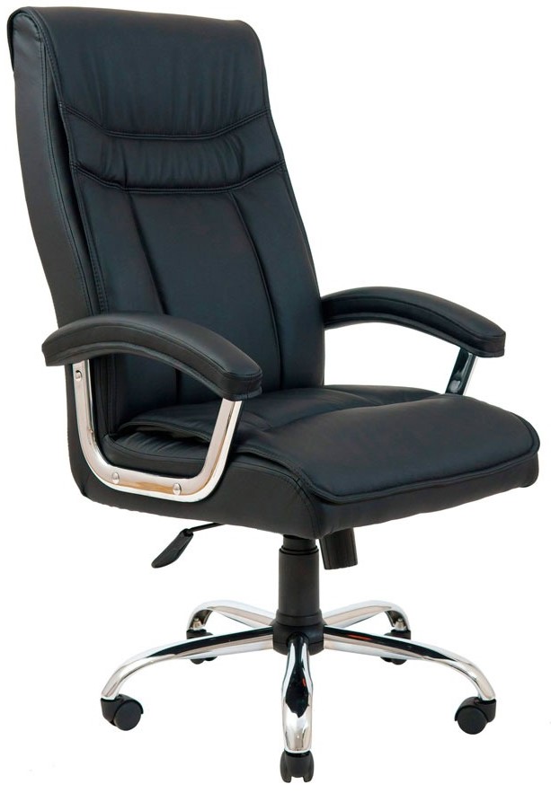 Крісло офісне Richman Бургас Ю Хром П3 M-1 (Tilt) Роккі 100 - Фото 1