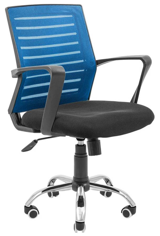Купити Крісло офісне Richman Флеш Ю Хром М-1 (Tilt) Сітка чорна + синя - Фото 1 Крісло офісне Richman Флеш Ю Хром М-1 (Tilt) Сітка чорна + синя - Фото 1