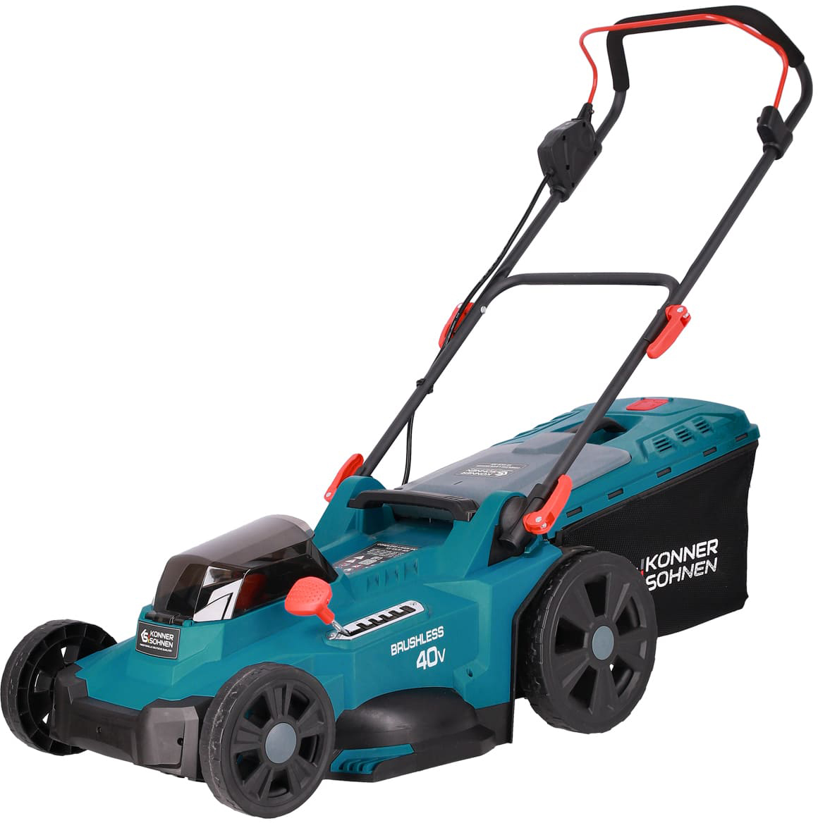 Газонокосилка аккумуляторная Konner&Sohnen KS43LM-40V - Фото 1