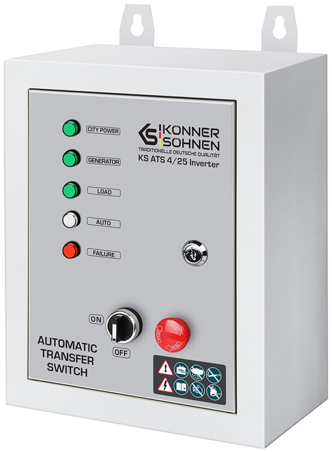 Автоматика для генератора Konner&Sohnen KS ATS 4/25 Inverter - Фото 1