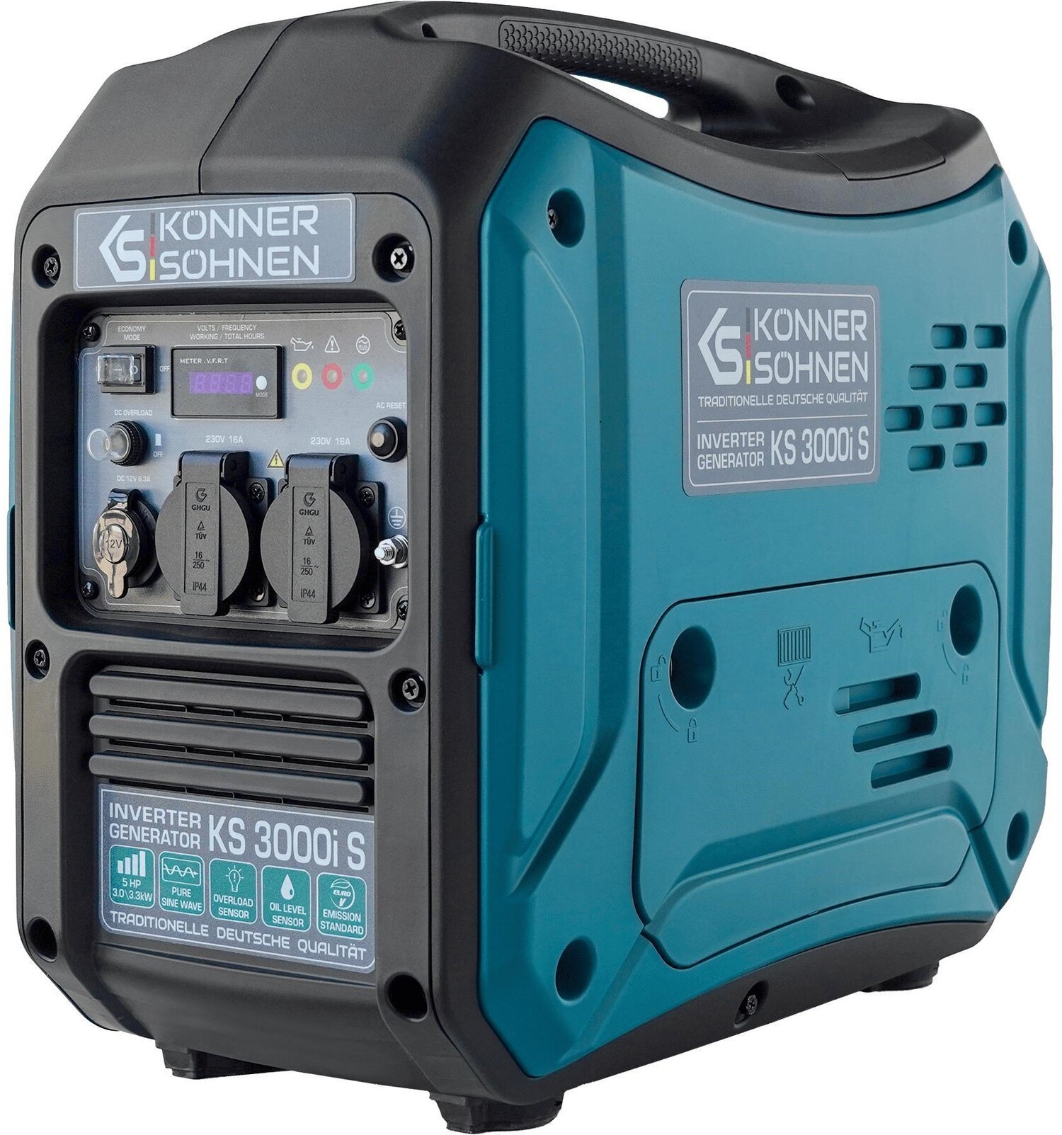 Купить Генератор бензиновый Konner&Sohnen KS3000IS - Фото 1 Генератор бензиновый Konner&Sohnen KS3000IS - Фото 1