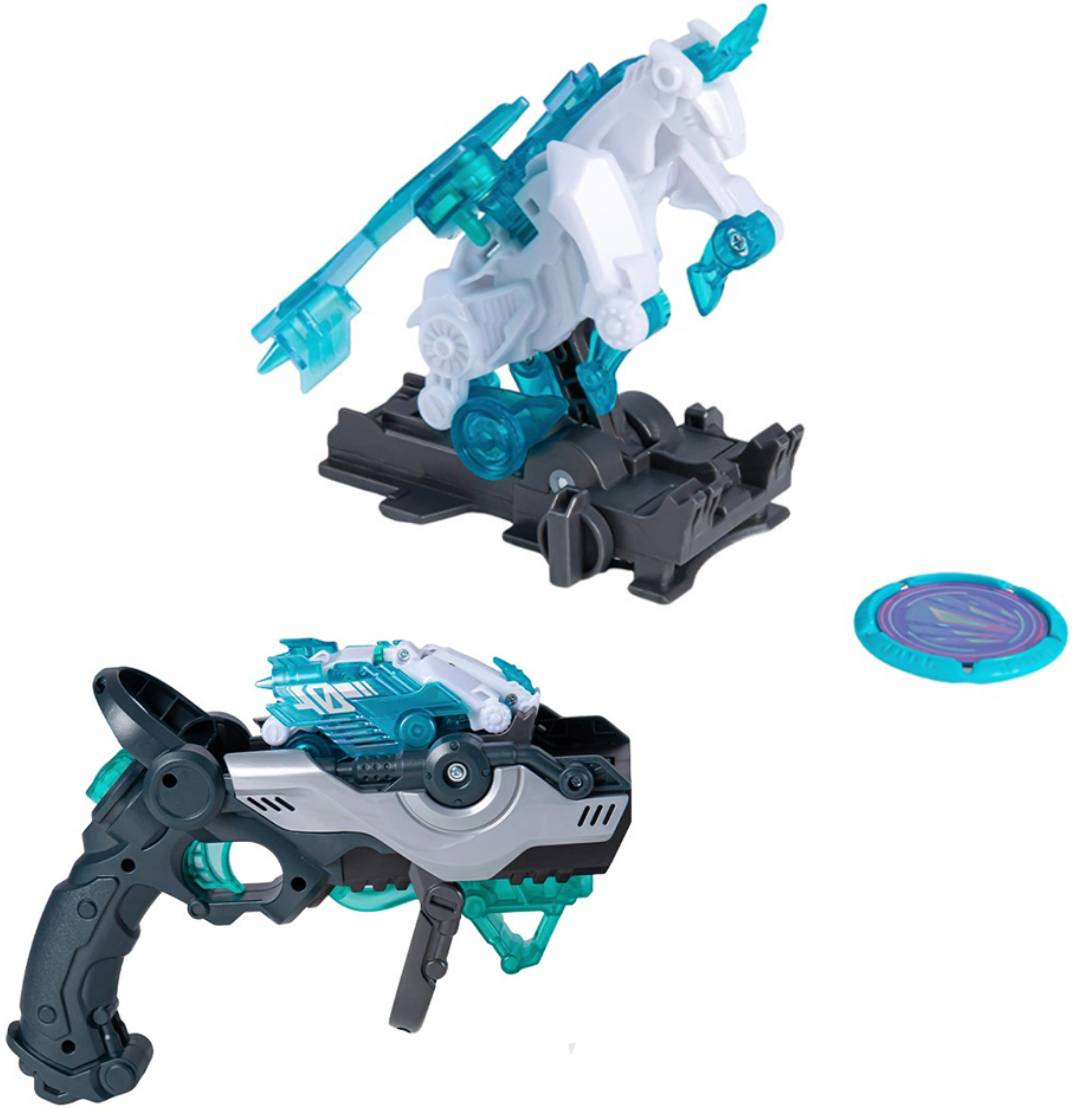 Машинка-трансформер Screechers Wild! S5 L1 V2 - СТАР ВІНГС (запускник-бластер) (KS686113) - Фото 1