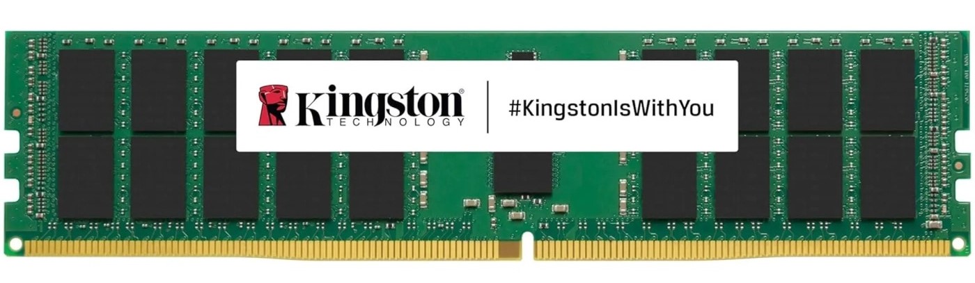 Память DDR Kingston DDR5-5200 16GB ECC REG CL42 1RX8 1.1V 16Gbit (KSM52E42BS8KM-16HA) - Фото 1