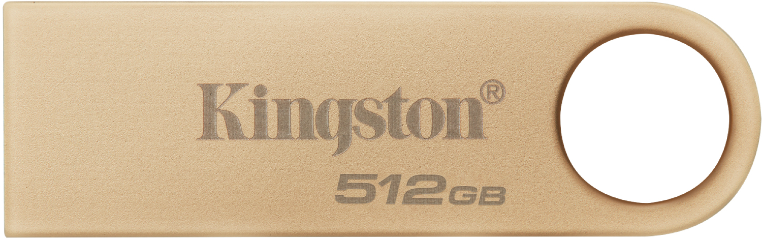 Флеш USB Kingston DT SE9 G3 512GB USB 3.2 Gold (DTSE9G3/512GB) - Фото 1