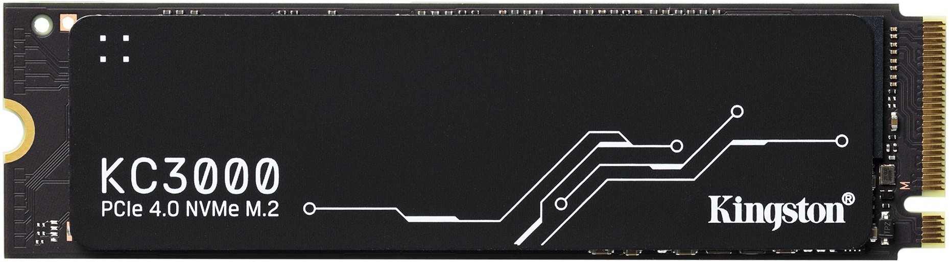 Уценка - SSD-накопитель внутренний Kingston KC3000 1024GB M.2 2280 PCIe 4.0 x4 NVMe 3D TLC (SKC3000S/1024G) - Фото 1