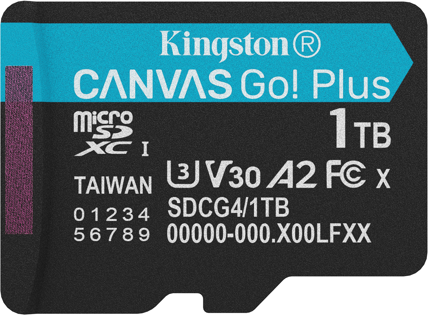 Карта пам'яті Kingston MicroSDXC 1TB Canvas Go! Plus G4 Class 10 UHS-I U3 V30 A2 (SDCG4/1TBSP) - Фото 1