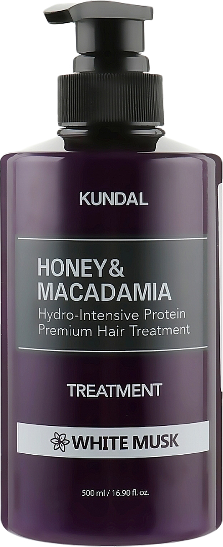 Бальзам для волос Kundal Honey&Macadamia White Musk 500 мл (8809568740661) - Фото 1