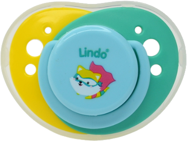Купить Ортодонтическая пустышка Lindo с прикусом от 12м (А 32/12+ жел) - Фото 1 Ортодонтическая пустышка Lindo с прикусом от 12м (А 32/12+ жел) - Фото 1