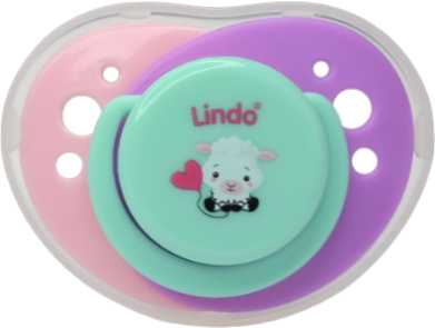 Купить Ортодонтическая пустышка Lindo с прикусом от 12м (А 32/12+ сир) - Фото 1 Ортодонтическая пустышка Lindo с прикусом от 12м (А 32/12+ сир) - Фото 1