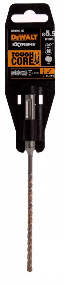 Бур DeWALT SDS-Plus EXTREME2 5.5x100x160 мм (DT9509) - Фото 1