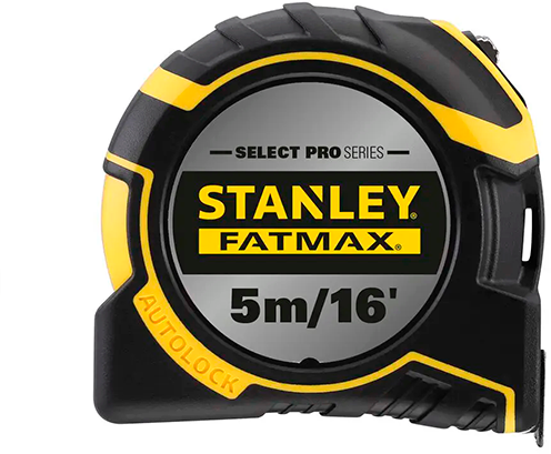 Рулетка Stanley FatMax Autolock 5м/16" х 25мм (FMHT43242-0) - Фото 1