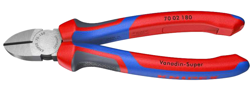 Кусачки KNIPEX 4,0мм,180мм (70 02 180) - Фото 1