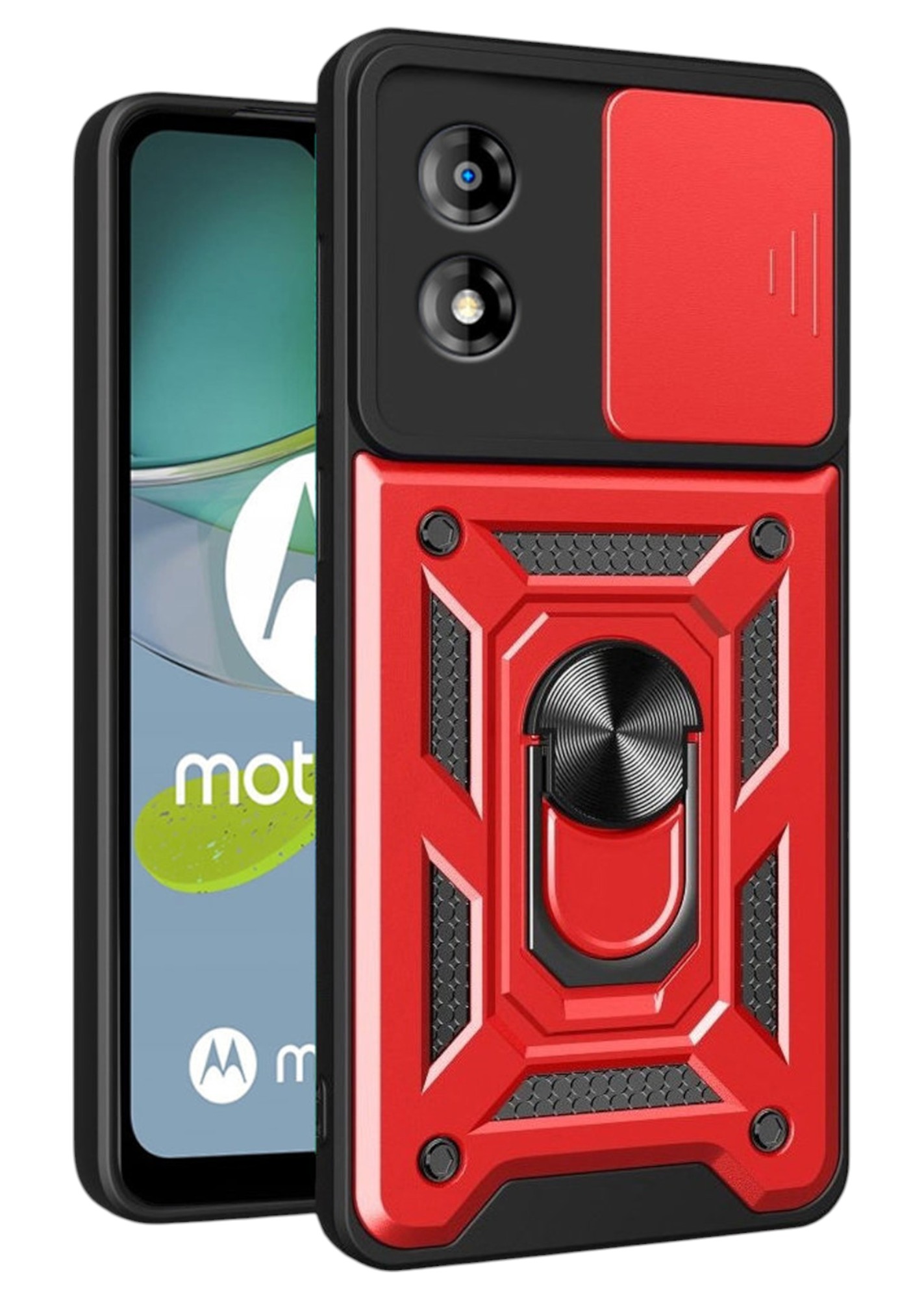 Чохол для смартфону BeCover Military for Motorola Moto E14 Red (713055) - Фото 1