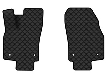 Коврики из экокожи в салон авто передние EVAtech ECO для Astra (H) MT Opel 2004-2014 3 поколение Combi EU OL3549AE2AV4BBLB - Фото 1