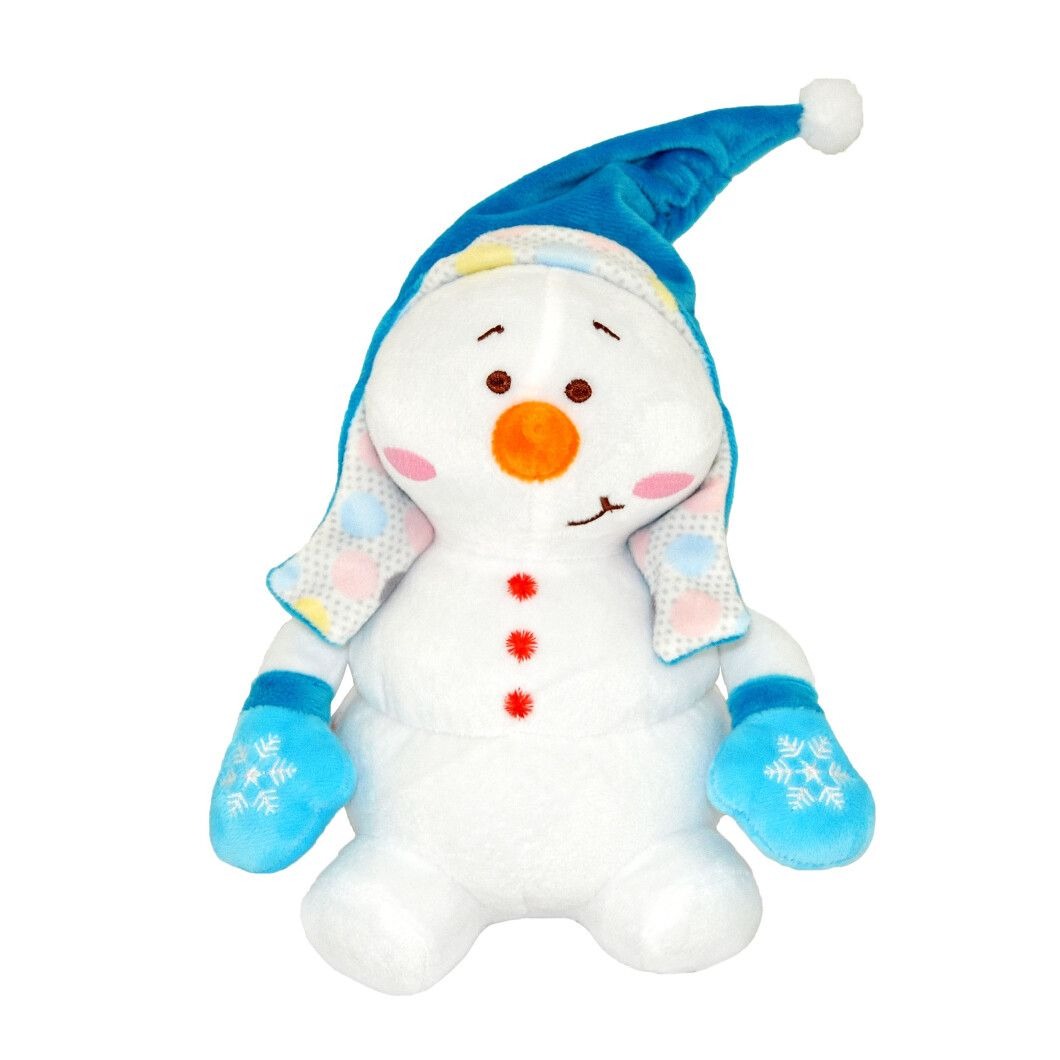 Мягкая игрушка мифическое существо Tigres Снеговик Frosty (ІГ-0168) - Фото 1