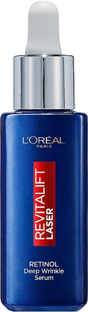 Сыворотка для лица L'Oreal Revitalift Laser ночная сыворотка с ретинолом против глубоких морщин 30 мл (3600524229115) - Фото 1