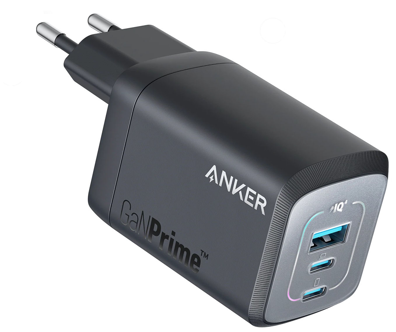 Сетевое зарядное устройство Anker GaNPrime Charger 67W 2xUSB-C PD&1xUSB-A Black (A2669313) - Фото 1