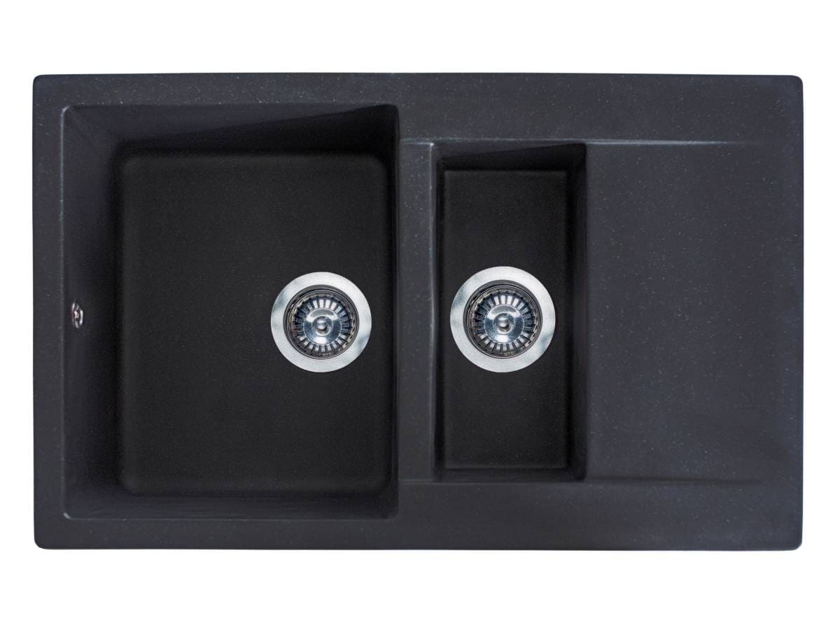 Мийка кухонна Miraggio LAPAS Black Shine - Фото 1