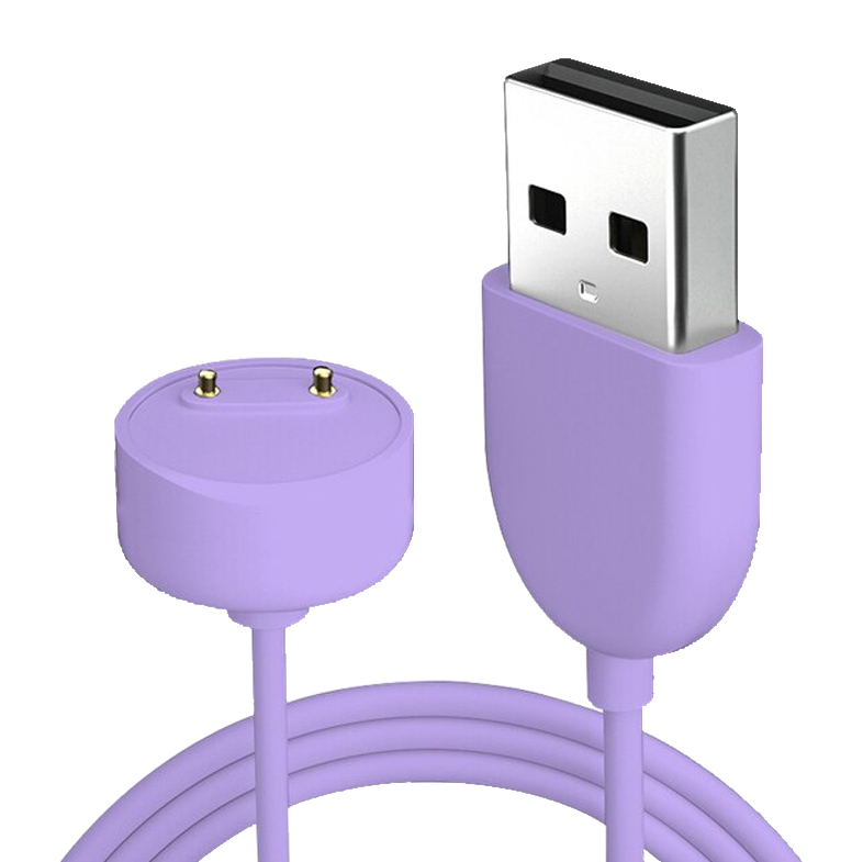 Кабель для зарядки Armorstandart for Xiaomi Mi band 7/6/5 Lavender (ARM65670) - Фото 1