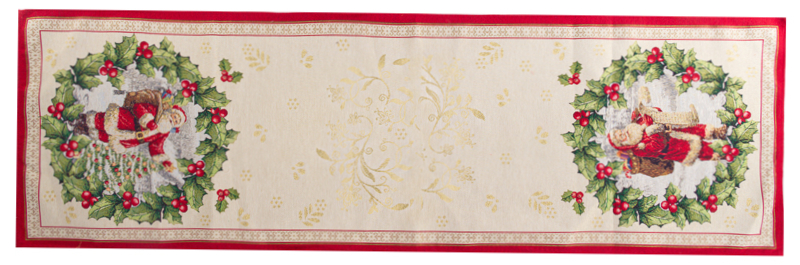 Купити Скатертина раннер Lefard lazzara lurex 47х140 см (716-202) - Фото 1 Скатертина раннер Lefard lazzara lurex 47х140 см (716-202) - Фото 1