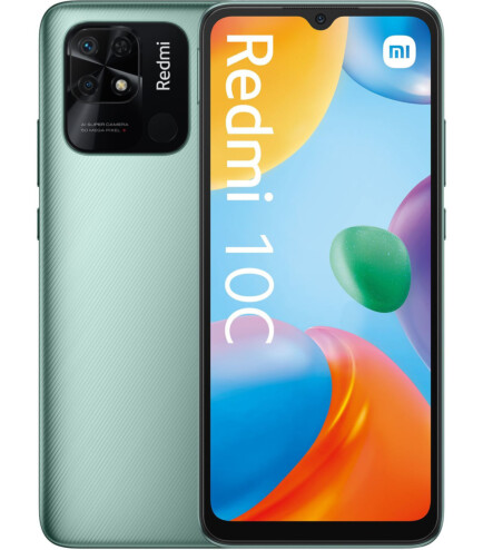 Смартфон Xiaomi Redmi 10C 4/64Gb Mint Green купить - цена ...