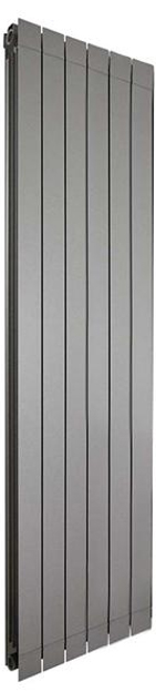 Радиатор отопления Nova Florida LEDRO S/90 2000 мм GRAPHITE 3R 6 секции (81GLE3R406) - Фото 1