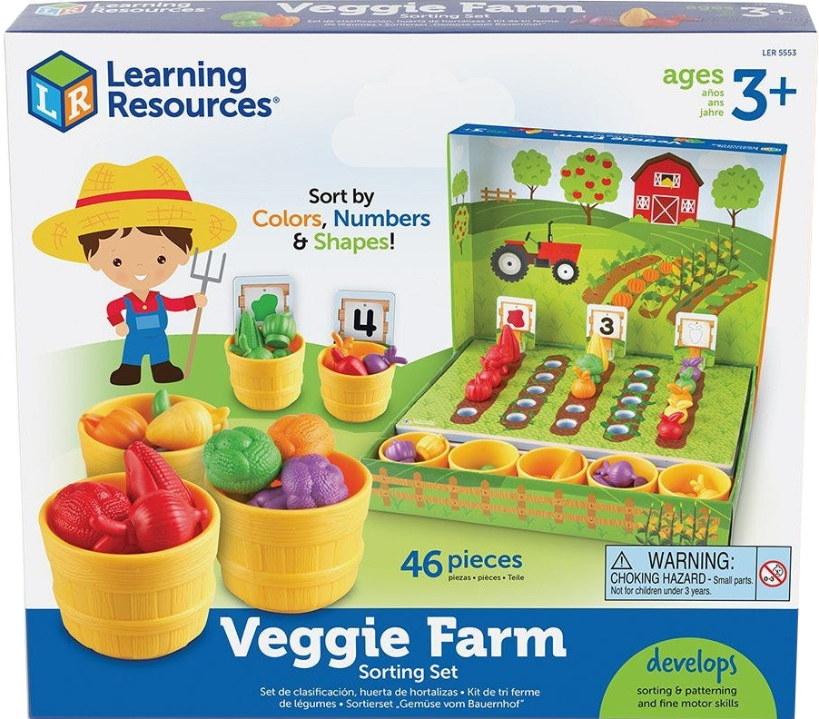 Настольная игра развивающая (3-4 года) Learning Resources Умный Фермер (LER5553) - Фото 1