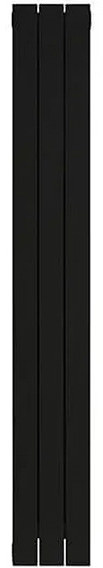 Радиатор отопления Nova Florida Ledro S/90 1600 мм Black coffee 3 секції (81ELE05403) - Фото 1