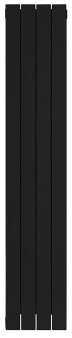 Радиатор отопления Nova Florida Ledro S/90 1600 мм Black coffee 4 секції  (81ELE05404) - Фото 1