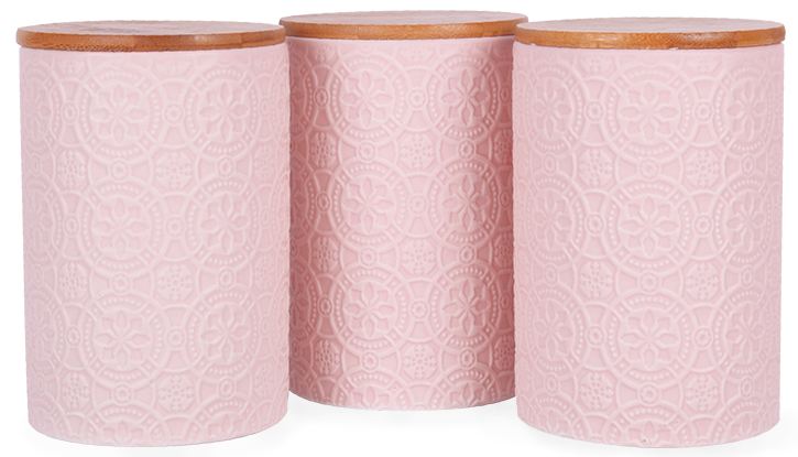 Набір ємностей для сипучих Lefard 10х10х15 см (940-213) - Фото 1