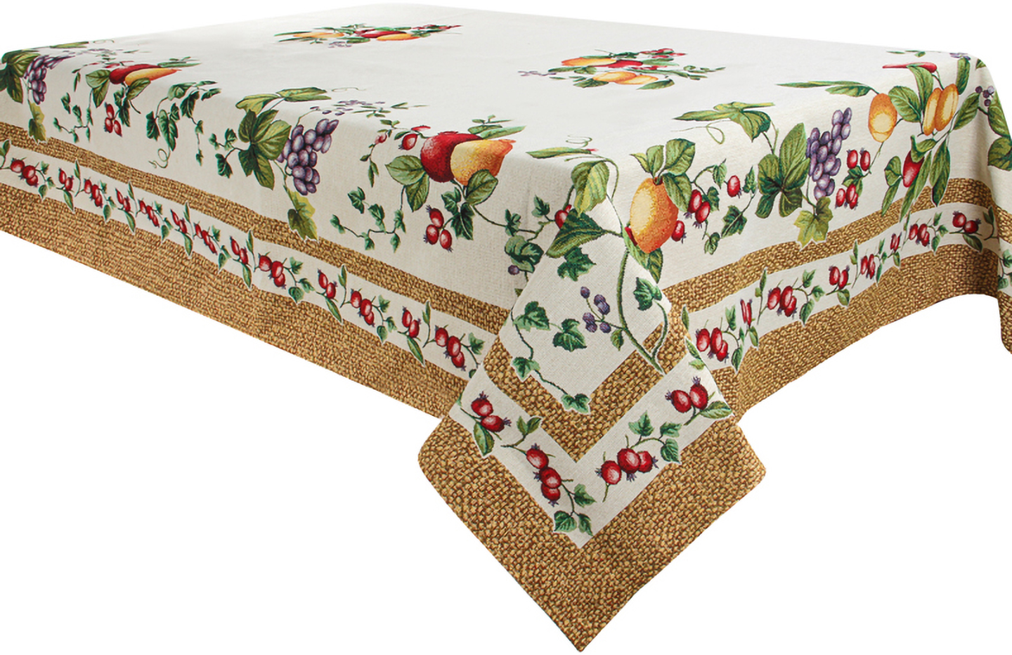 Скатертина квадратна Lefard Гранати 140x140 см (732-130) - Фото 1