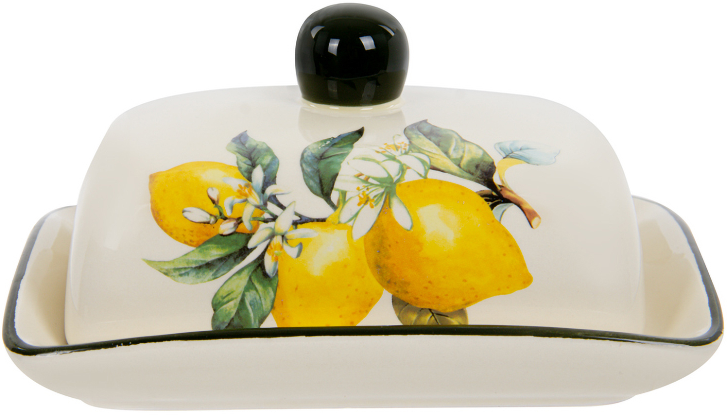 Маслянка Lefard Лимон 17х12х8 см (858-0059) - Фото 1